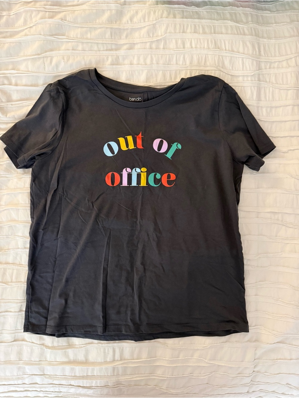 ban.do Out of Office Tee in Vintage Black - Picture 2 of 3